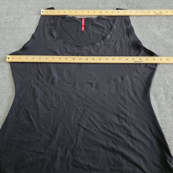 Spanx Tank Top Womens 3X  Black 10039R Shapewear Sleeveless Hourglass Silhouette - Picture 3 of 11